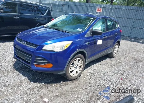 2015 Ford Escape S из США, поврежденный, VIN 1FMCU0F74FUA86528